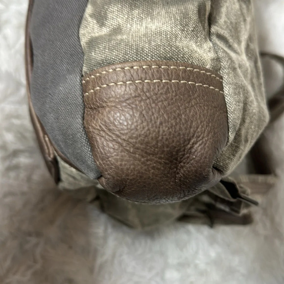 Myra Bag Tan and Brown Backpack - Picture 6 of 12